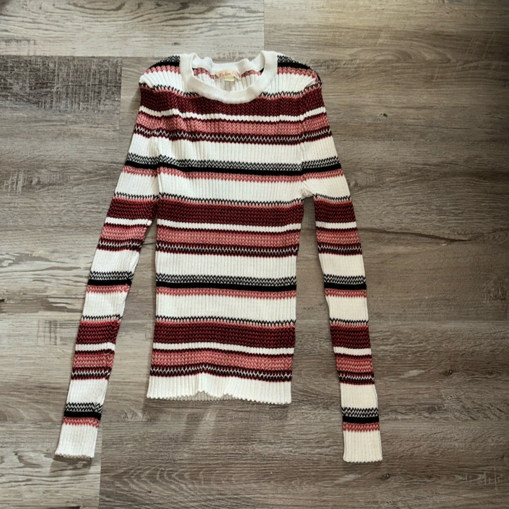 It’s Our Time Long Sleeve Striped Top